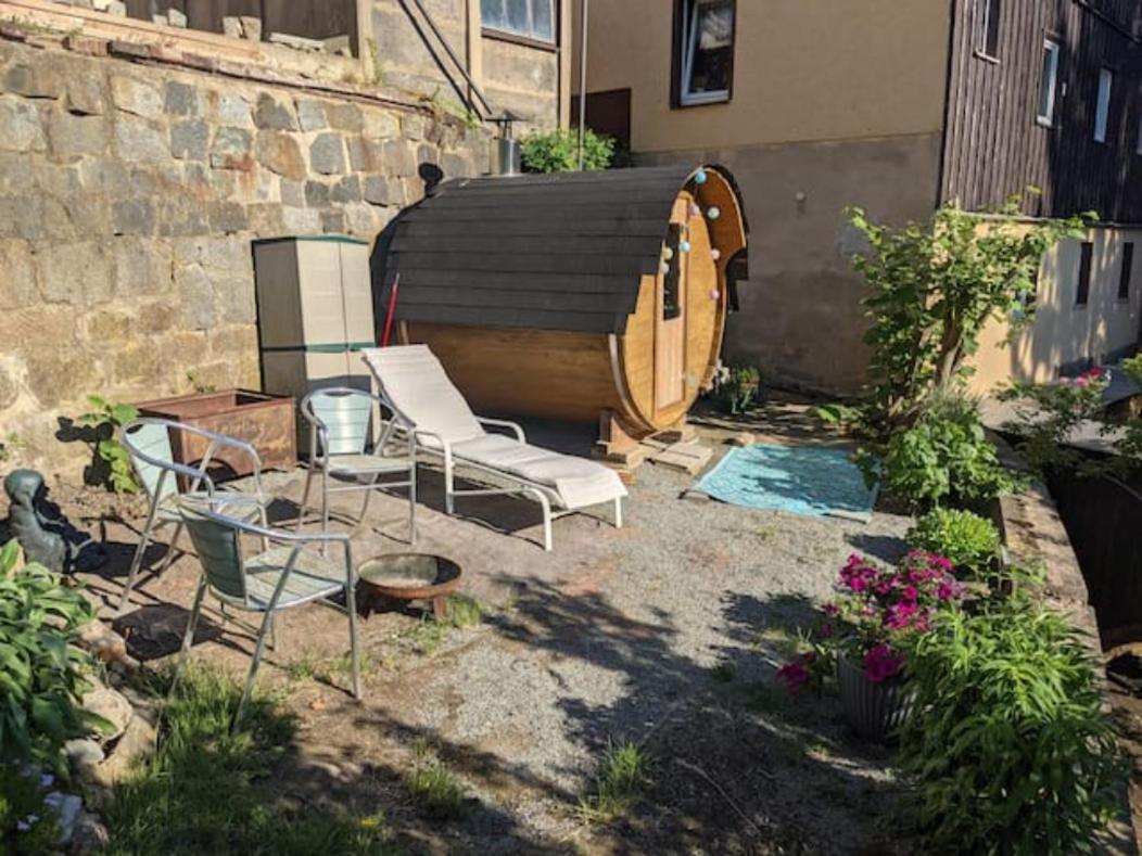 Hw3 - Urlaubsmagie - Helle, Grosse Wohnung Mit Pool Зебниц Екстериор снимка