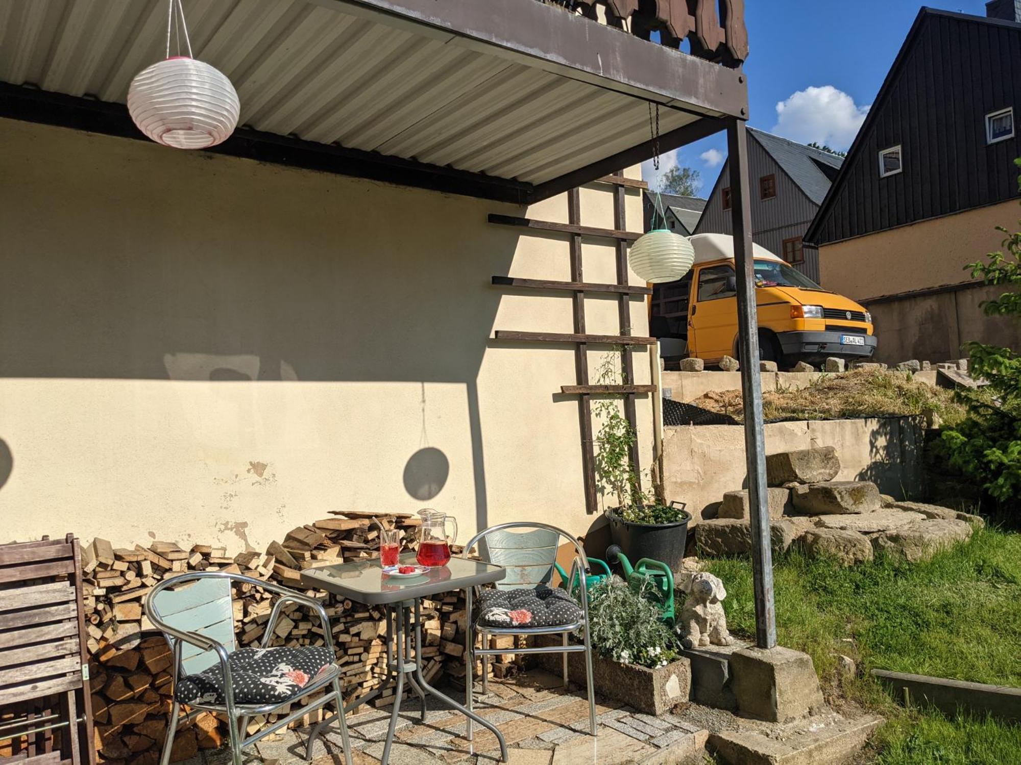 Hw3 - Urlaubsmagie - Helle, Grosse Wohnung Mit Pool Зебниц Екстериор снимка